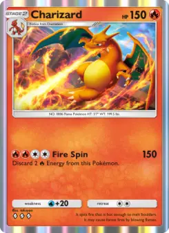 Pokémon-Karte Charizard 035/226
