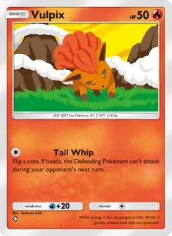 Pokémon-Karte Vulpix 037/226