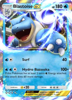 Pokémon-Karte Blastoise ex 056/226