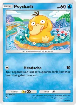Pokémon-Karte Psyduck 057/226