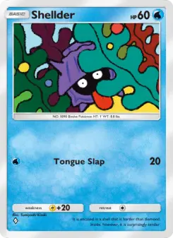 Pokémon-Karte Shellder 066/226