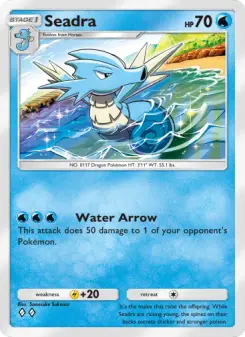 Pokémon-Karte Seadra 071/226