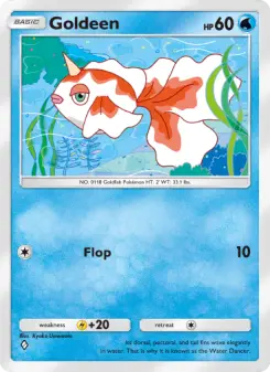 Pokémon-Karte Goldeen 072/226