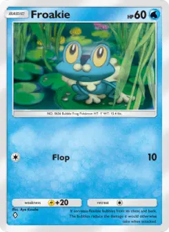 Pokémon-Karte Froakie 087/226