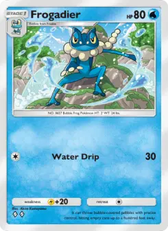 Pokémon-Karte Frogadier 088/226