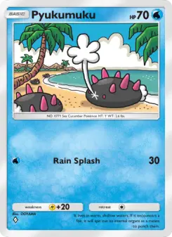 Pokémon-Karte Pyukumuku 090/226