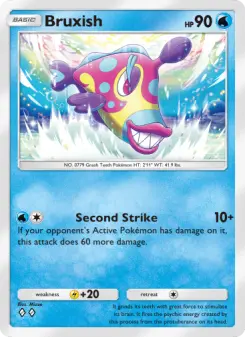 Pokémon-Karte Bruxish 091/226