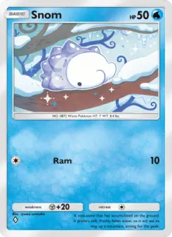 Pokémon-Karte Snom 092/226