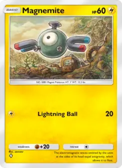 Pokémon-Karte Magnemite 097/226