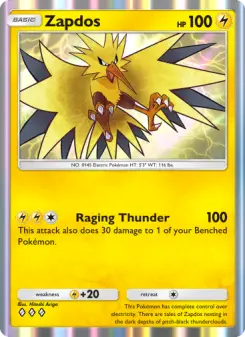 Pokémon-Karte Zapdos 103/226