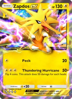 Pokémon-Karte Zapdos ex 104/226