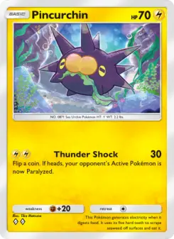 Pokémon-Karte Pincurchin 112/226