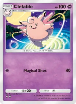 Pokémon-Karte Clefable 114/226