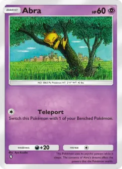 Pokémon-Karte Abra 115/226