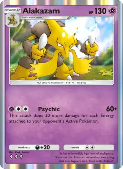 Pokémon-Karte Alakazam 117/226