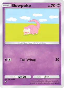 Pokémon-Karte Slowpoke 118/226