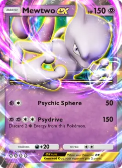 Pokémon-Karte Mewtwo ex 129/226