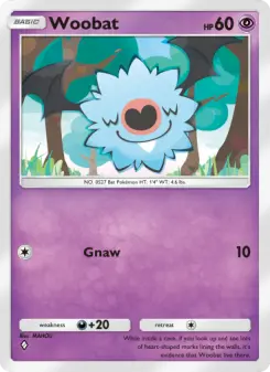 Pokémon-Karte Woobat 133/226