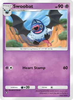 Pokémon-Karte Swoobat 134/226