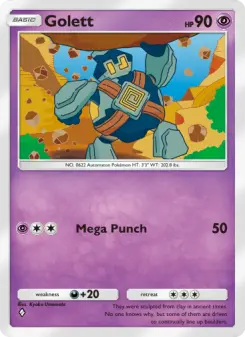 Pokémon-Karte Golett 135/226
