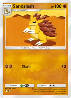 Pokémon-Karte Sandslash 138/226