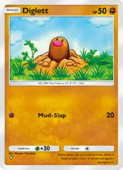Pokémon-Karte Diglett 139/226