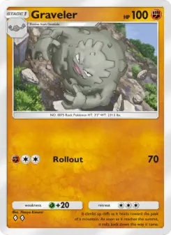 Pokémon-Karte Graveler 148/226