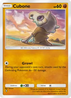 Pokémon-Karte Cubone 151/226