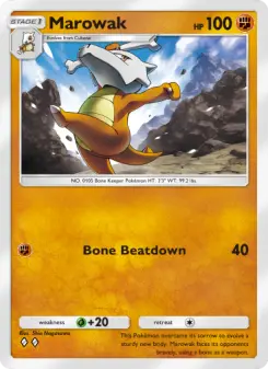 Pokémon-Karte Marowak 152/226