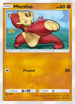 Pokémon-Karte Mienfoo 160/226