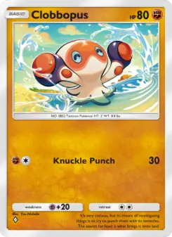 Pokémon-Karte Clobbopus 162/226