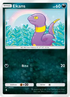 Pokémon-Karte Ekans 164/226
