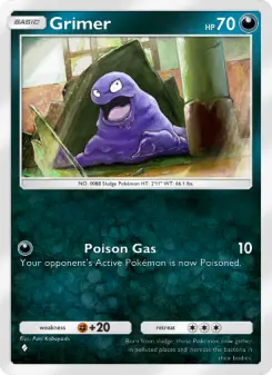 Pokémon-Karte Grimer 174/226