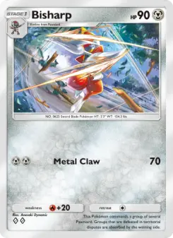 Pokémon-Karte Bisharp 180/226