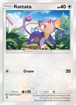 Pokémon-Karte Rattata 189/226