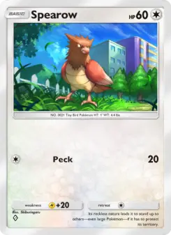 Pokémon-Karte Spearow 191/226