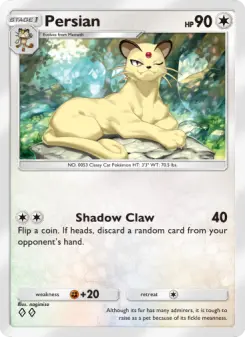 Pokémon-Karte Persian 197/226