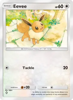 Pokémon-Karte Eevee 208/226
