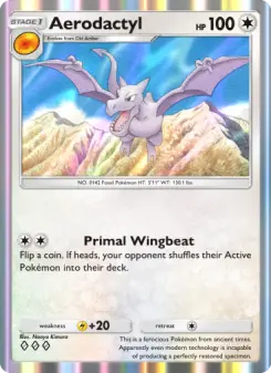 Pokémon-Karte Aerodactyl 210/226