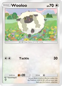 Pokémon-Karte Wooloo 214/226