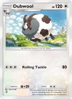 Pokémon-Karte Dubwool 215/226