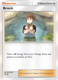 Pokémon-Karte Brock 224/226