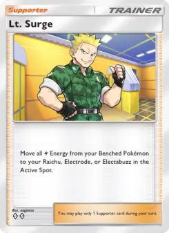 Pokémon-Karte Lt. Surge 226/226