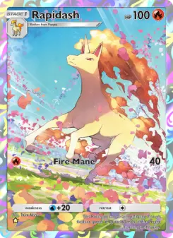 Pokémon-Karte Rapidash 231/226