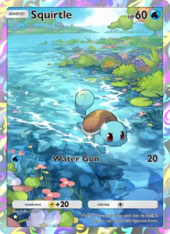 Pokémon-Karte Squirtle 232/226