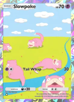 Pokémon-Karte Slowpoke 237/226