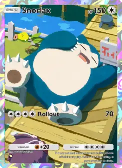 Pokémon-Karte Snorlax 250/226