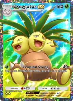 Pokémon-Karte Exeggutor ex 252/226