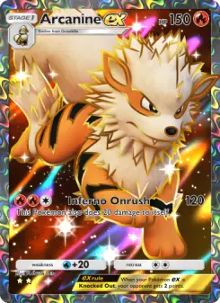 Pokémon-Karte Arcanine ex 254/226