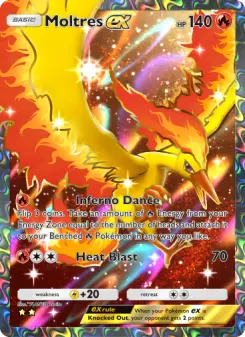 Pokémon-Karte Moltres ex 255/226